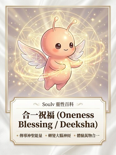 合一祝福 (Oneness Blessing / Deeksha)