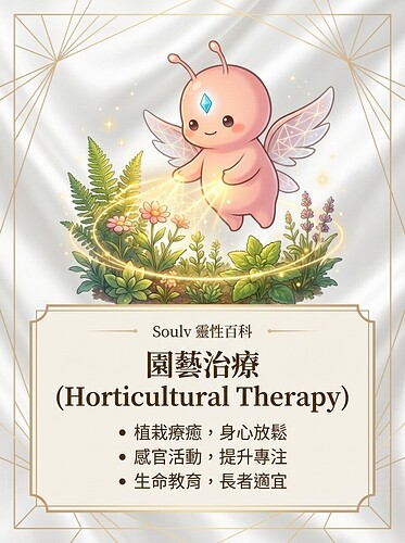 園藝治療 (Horticultural Therapy)