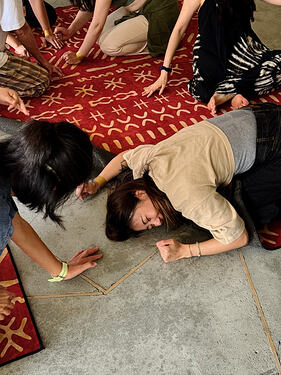 answers are in the floors